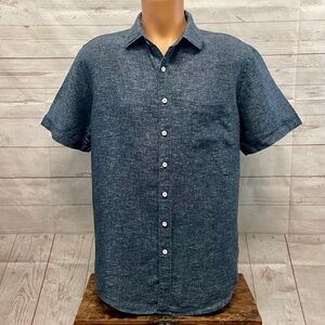Rodd & Gunn Ellersie Linen Short Sleeve Button Up Shirt